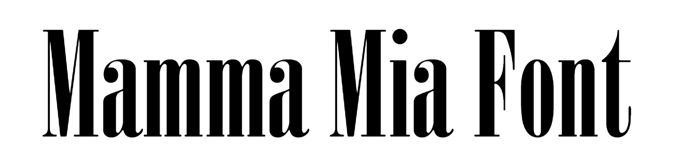 Mamma Mia Font Download