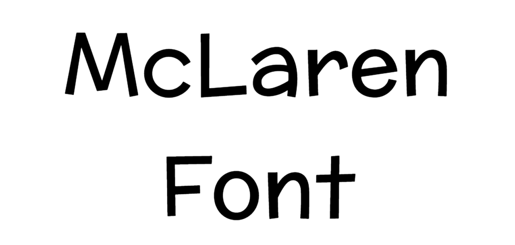 McLaren Font Download
