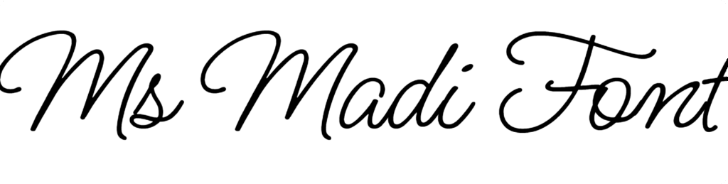 Ms Madi Font Download