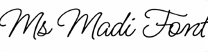 Ms Madi Font Download