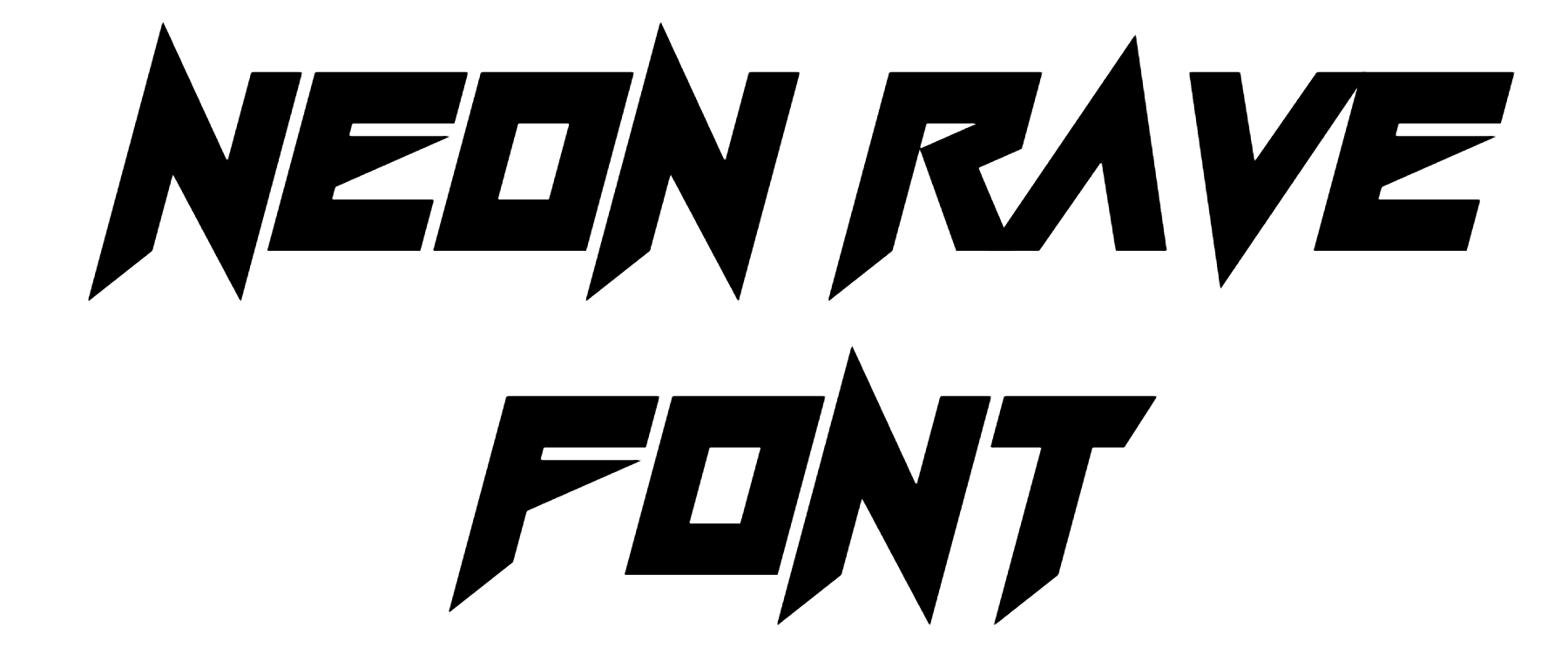 Neon Rave Font Download