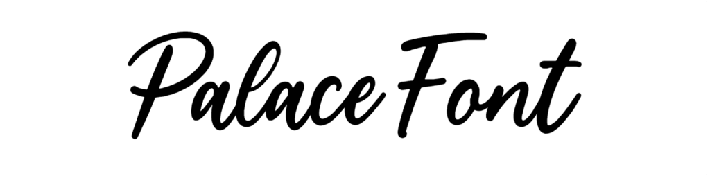 Palace Font Download