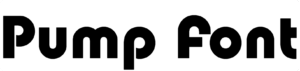 Pump Font Download