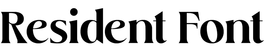 Resident Font Download