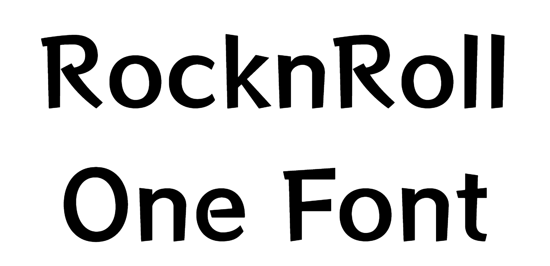 RocknRoll One Font Download