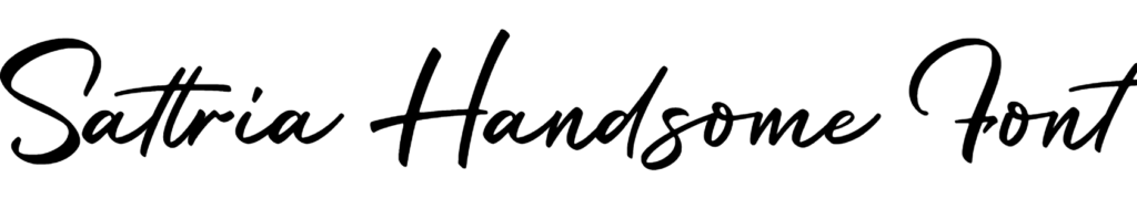 Sattria Handsome Font Download