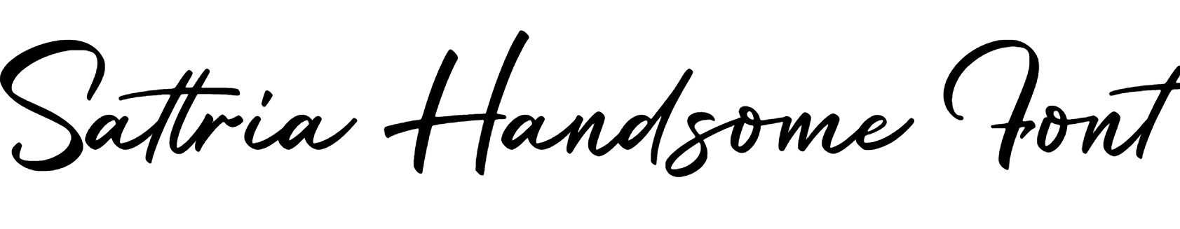 Sattria Handsome Font Download
