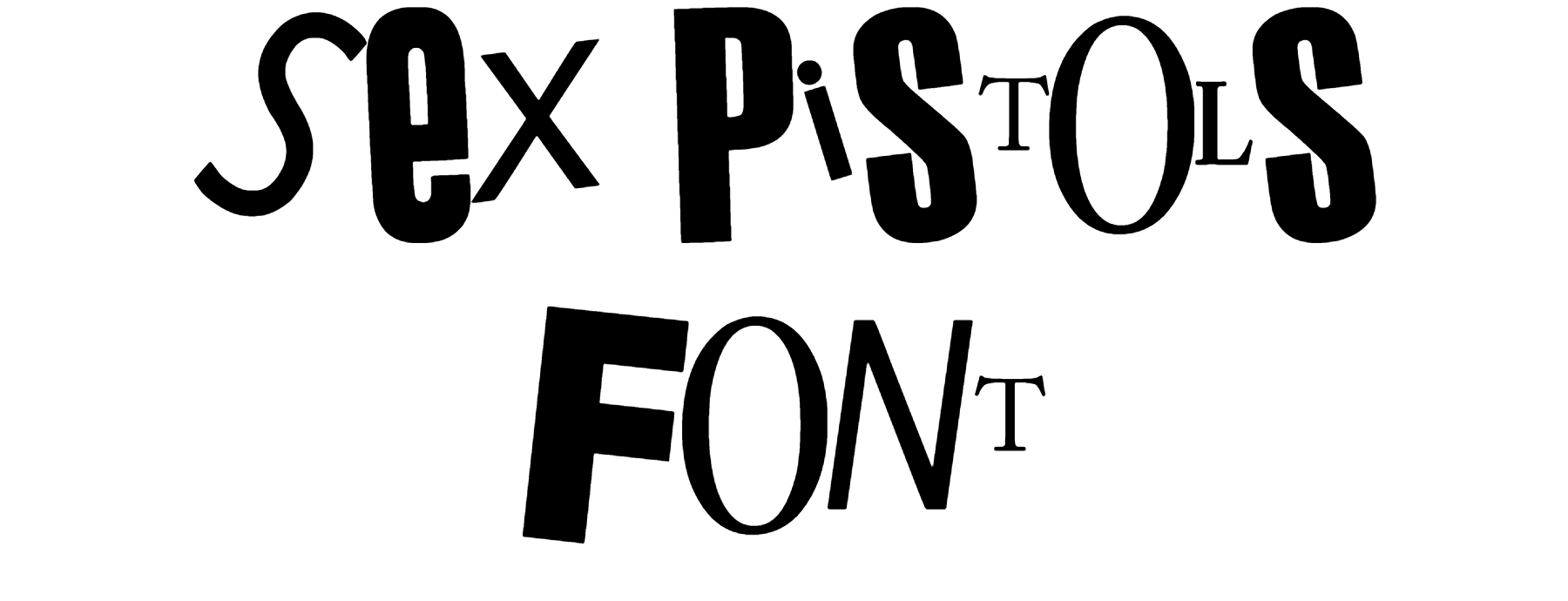 Sex Pistols Font Download