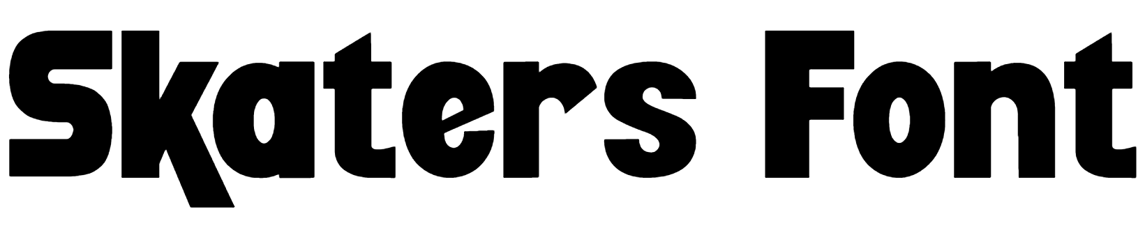 Skaters Font Download