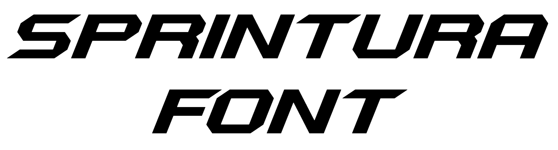 Sprintura Font Download