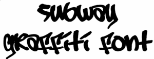 Subway Graffiti Font Download