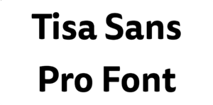 Tisa Sans Pro Font Download