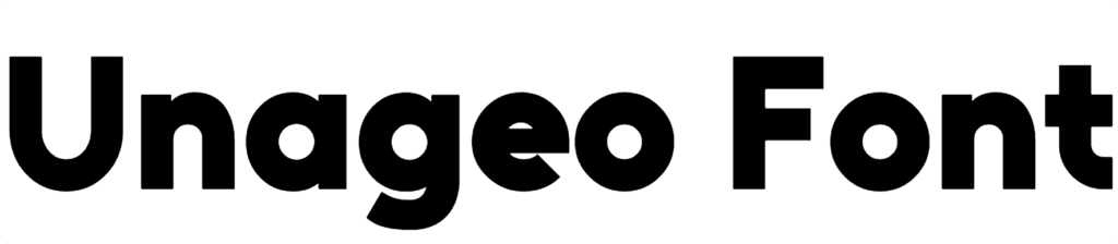 Unageo Font Download