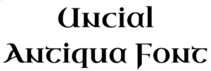 Uncial Antiqua Font Download