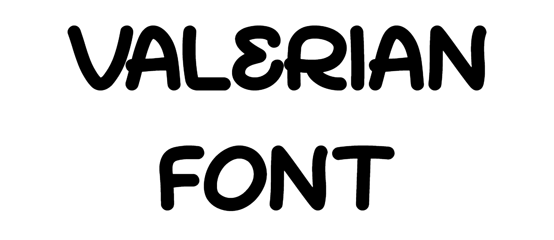 Valerian Font Download