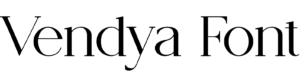 Vendya Font Download