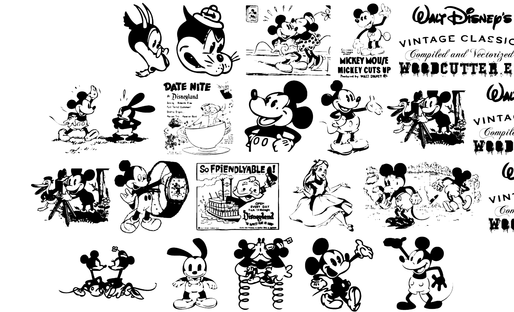 Vintage Classics Disney Font Download