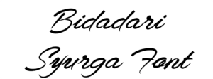 Bidadari Syurga Font Download