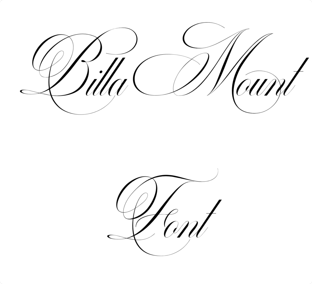 Billa Mount Font Download