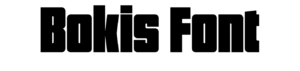 Bokis Font Download