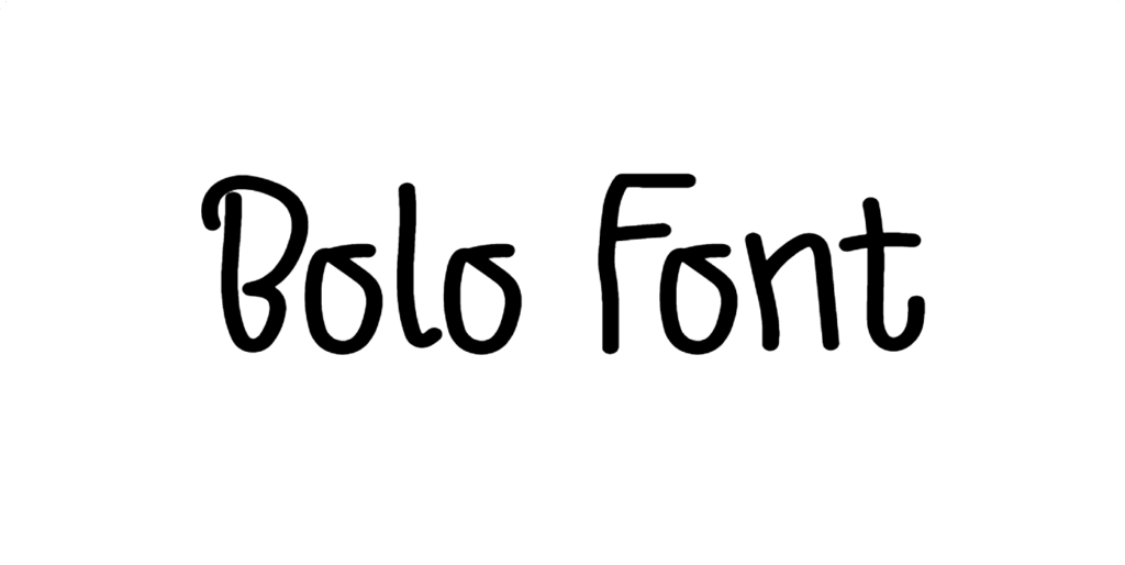 Bolo Font Download