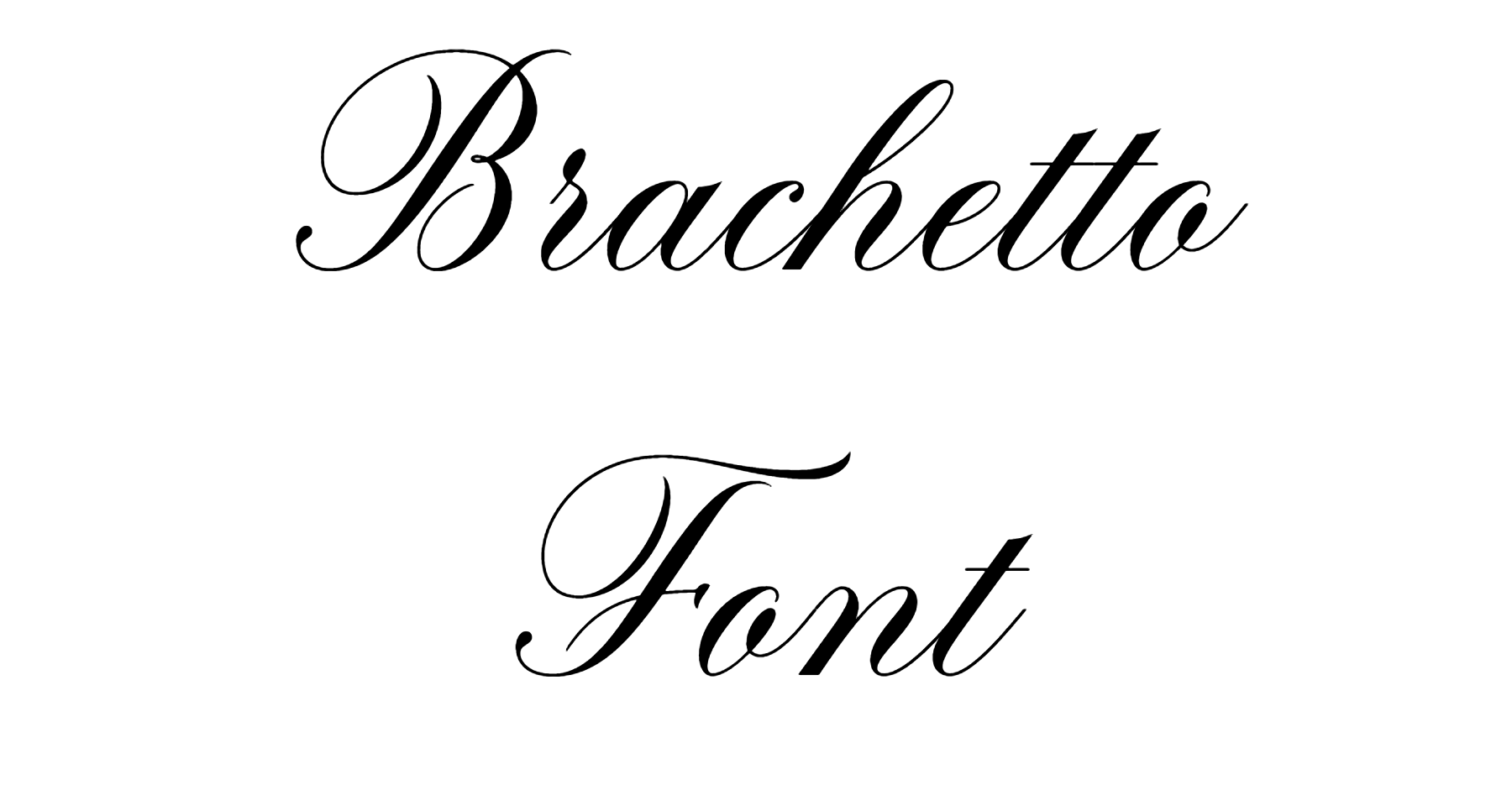 Brachetto Font Download
