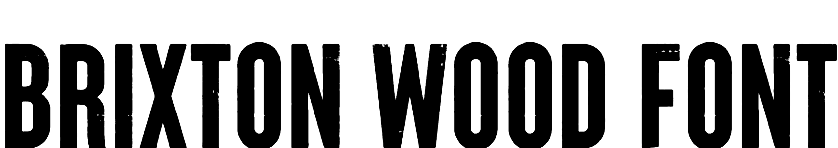 Brixton Wood Font Download