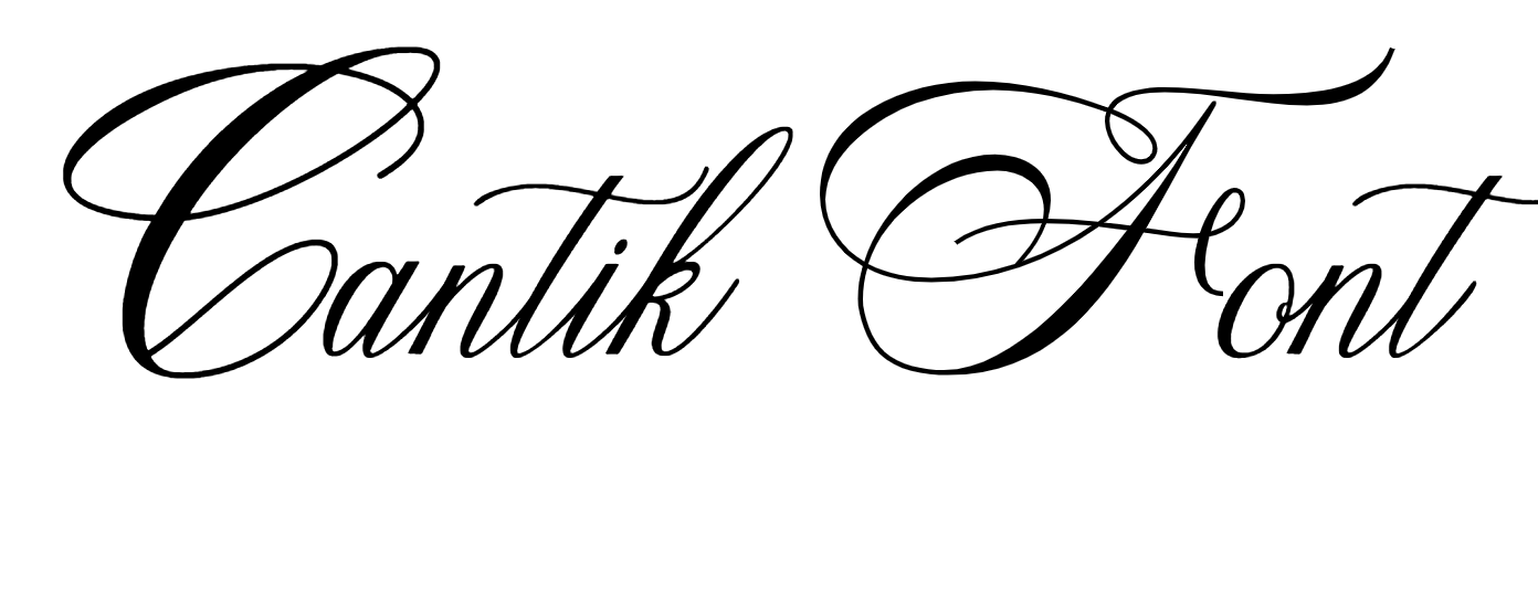 Cantik Font Download