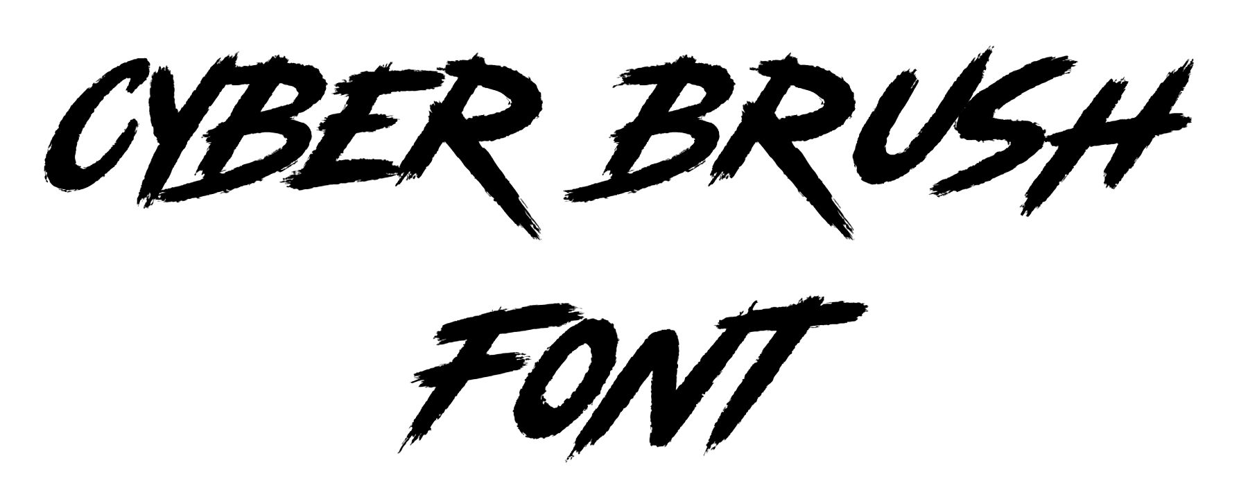 Cyber Brush Font Download