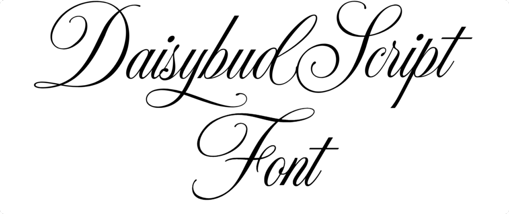 Daisybud Script Font Download