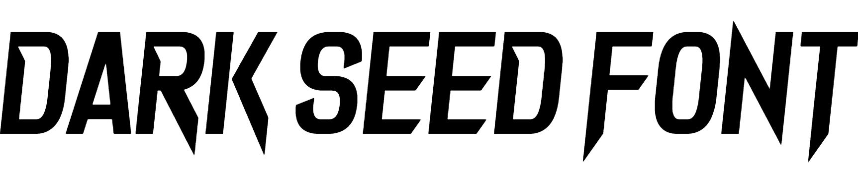 Dark Seed Font Download