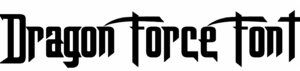 Dragon Force Font Download