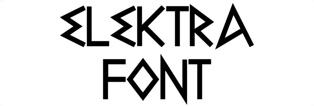 Elektra Font Download
