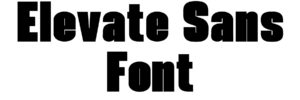 Elevate Sans Font Download