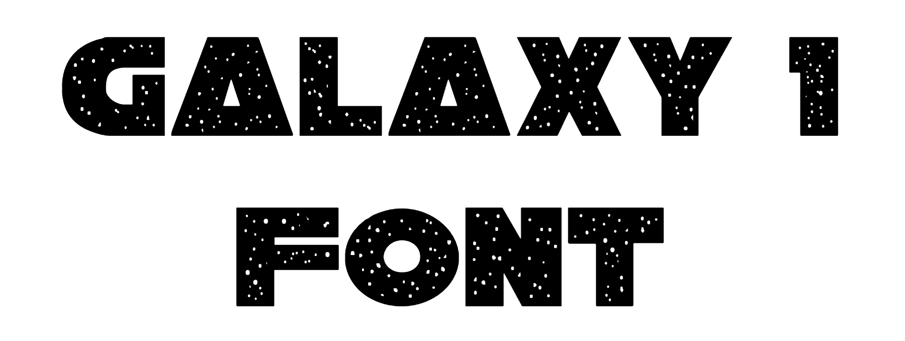 Galaxy 1 Font Download