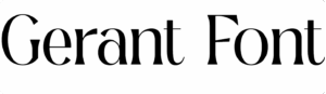 Gerant Font Download