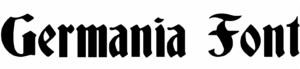 Germania Font Download