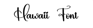 Hawaii Font Download