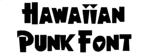 Hawaiian Punk Font Download