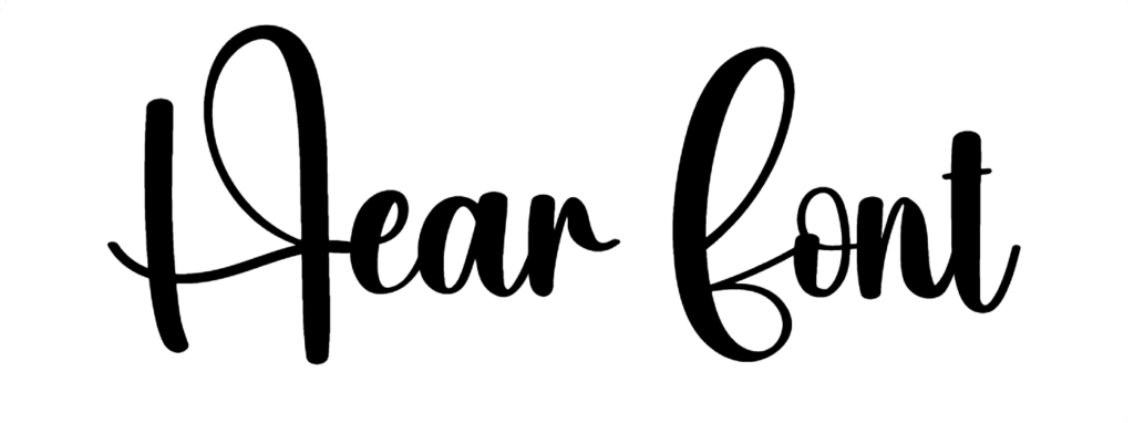Hear Font Download