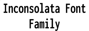 Inconsolata Font Download
