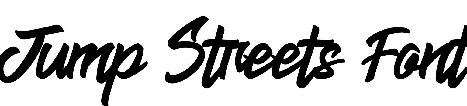 Jump Streets Font Download