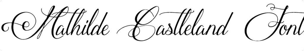 Mathilde Castleland Font Download