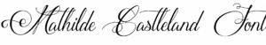 Mathilde Castleland Font Download