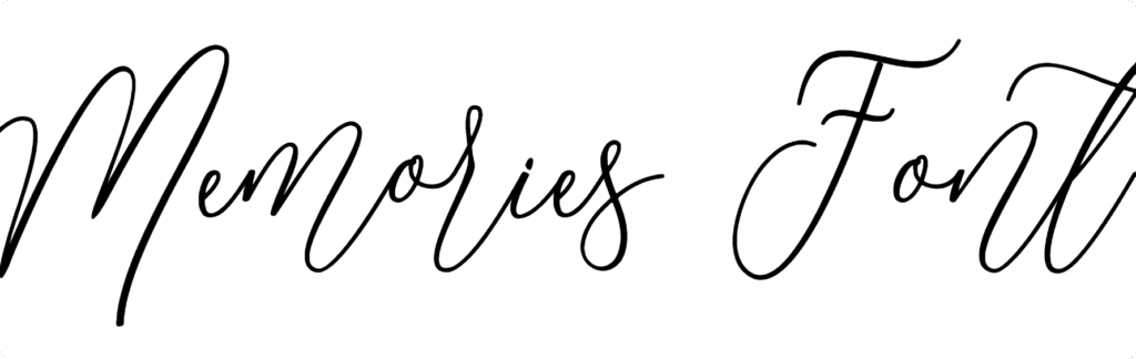 Memories Font Download