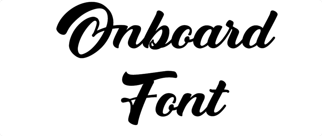 Onboard Font Download