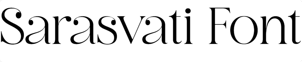 Sarasvati Font Download