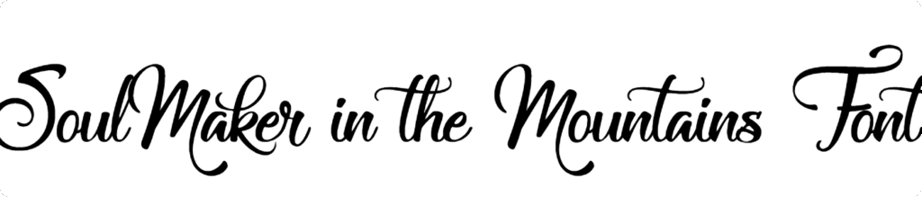 SoulMaker in the Mountains Font Download