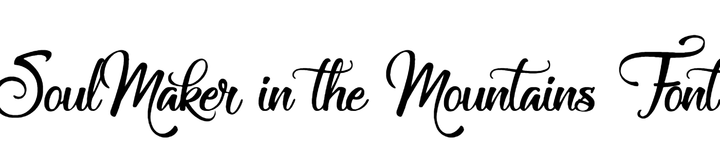 SoulMaker in the Mountains Font Download