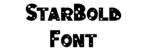 StarBold Font Download